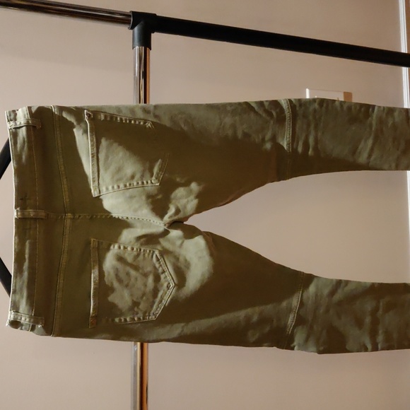 ZARA Green Slim Jeans - Picture 2 of 3